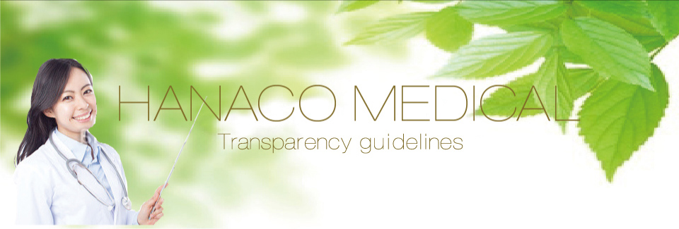 HANACO MEDICAL Transparency guidelines